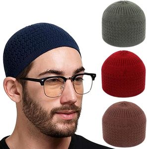 Muslim Unisex Turkish Cotton Kufi Prayer Hat Topi Taqiyah Premium Quality <b>Islamic</b> Hats Adults 3D Embroidery Customizable - Product Image 1