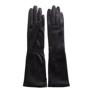Guantes Largos de Piel Sintética de Primera Calidad para Mujer con Cremallera Lateral, Elegantes Guantes Cálidos de Invierno Estilo Ópera - Product Image 3