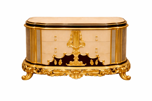 Juego de Dormitorio Clásico de Lujo Maharani con Armario y Tocador, Colección de Dormitorio Tallada de Lujo Palace, Dormitorio con Almacenamiento Inteligente, EE. UU. - Product Image 5