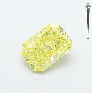 Diamante Cultivado en Laboratorio con Certificación IGI, Corte Radiante de 1.43 CT, Color Amarillo Fantasía, Claridad VVS2, CVD LG 792672553, ROYAL GEMS PARA JOYERÍA - Product Image 4