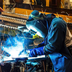 Guantes de seguridad para soldadura de cuero vacuno de grado industrial, más gruesos, con protección térmica para soldadura por arco, metalurgia, ignífugos - Product Image 6