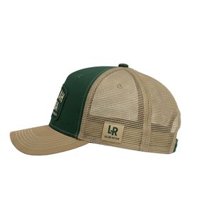 Casquettes de camionneur à sublimation, logo brodé, casquette décontractée d'extérieur, ajustable, vert beige, unisexe adulte, printemps été - Product Image 3