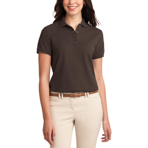 Polo à manches courtes pour femme, impression personnalisée, qualité supérieure, polyester/coton piqué, coupe classique, style décontracté, 2025 - Product Image 1