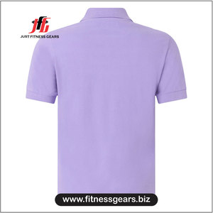 เสื้อโปโลแขนสั้น สไตล์ลำลอง ผ้าถัก ทรงปกติ ผ้าคอตตอนปิเก้ เสื้อโปโลผู้หญิง สีพื้น - Product Image 2