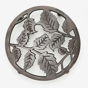 Heavy Duty Iron Trivet for Hot Dishes Round Heat Resistant Metal Pot Holder Kitchen Countertop Protection and Dining Accessory - Product Image 5