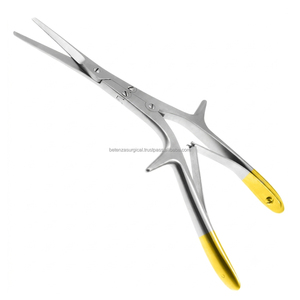 Tijeras Nasales Turbinate Gorney Anguladas con Hoja Dentada de Carburo de Tungsteno, Instrumentos Quirúrgicos ORL, Venta al por Mayor OEM - Product Image 1