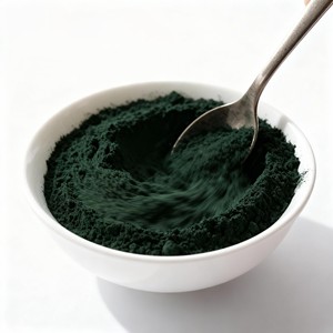 Poudre de spiruline 100 % pure, séchée naturellement, qualité alimentaire, favorise la gestion saine du poids et la régime alimentaire – Meilleure vente - Product Image 2