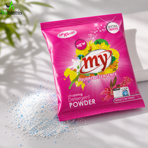 Rose Fragrance OEM Laundry Detergent Powder | High Foam Ultra White <b>Clothes</b> Cleaner | Strong Stain Remover Bulk Export Quality - Product Image 2