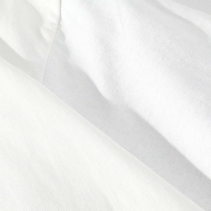 Camiseta de hombre de algodón de doble capa, holgada, con hombros caídos, de doble manga, lisa, de gran tamaño, producto de moda. - Product Image 4