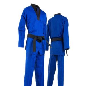 ชุดเครื่องแบบเทควันโดคอวีแขนสั้นสำหรับฤดูร้อนกำหนดโลโก้ได้เองเทคนิคการซักเสื้อผ้าศิลปะการต่อสู้ - Product Image 6