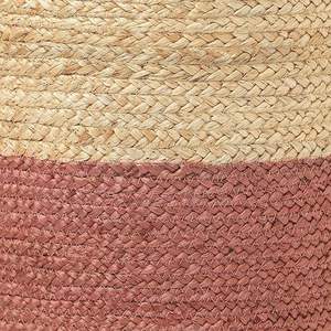 Pouf ottoman rond en jute tissé à la main 2026 avec intérieur en EPE et éponge doux - Product Image 3