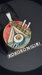 Nuevo diseño personalizado Logo colgante plata 925 encantos Iced Out esmalte completo VVS Moissanite letra inicial colgante - Product Image 2