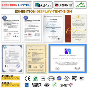 Lingtong Tool Free Impresión personalizada de doble cara Seg Led Telón de fondo Tela de tensión sin marco Caja de luz Led Cabina de feria comercial - Product Image 6