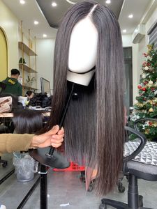 Perruque Lace Front Sans Colle en Gros, Cheveux Humains Vierges Remy Vietnamiens Lisses Soyeux, Vnhl Vn666, Double Trame Faite à la Machine - Product Image 4