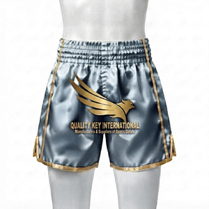 Premium Quality Private Label Men Apparel Breathable Satin Boxing Short For Professional <b>Ring</b> Fighting Muay Thai Short - Product Image 6