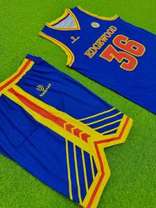 Uniformes de Baloncesto Personalizados para Clubes y Ligas, Conjuntos Reversibles sin Mangas, Camisetas de Doble Capa con Estampado, Tallas Grandes, Antibacterianas - Product Image 1
