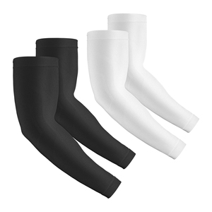 Nuevas Mangas Protectoras de Poliéster Sólido Premium UPF50+ de Tres Cuartos de Longitud, Color Naranja y Blanco, Protección Solar para Hombre, Varios Colores - Product Image 6