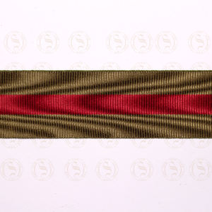 ริบบิ้นเหรียญรางวัลพิธีการแบบรีไซเคิลขายดี ขอบทอ พิมพ์โลโก้ สี ขนาด วัสดุผ้า แบบเส้นด้าย ปรับแต่งได้ ขายส่ง - Product Image 6