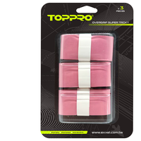Nouveautés en gros : Overgrip coloré en PU Super Tricky pour raquettes de tennis, badminton, squash et beach tennis
