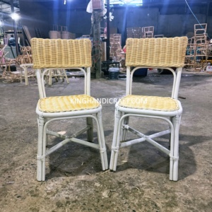 Sillas de Comedor Infantiles de Ratán Hechas a Mano para Alquiler de Eventos, Bodas, Fiestas de Cumpleaños, Proveedor Directo de Fábrica de Muebles - Product Image 1