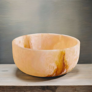 Cuenco de resina hecho a mano para decoración del hogar, técnica artesanal para servir frutas o ensalada, centro de mesa - Product Image 1