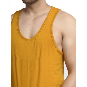 <b>Men's</b> Quality Custom Logo <b>Y</b> Back Muscle Fitness Stringer Tank Top Breathable Undershirts for Bodybuilding Workout - Product Image 6