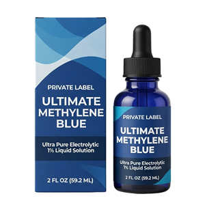 Azul de Metileno 1% en Gotas Líquidas, Certificado GMP, OEM, Alta Pureza, Suministro a Granel, Fabricante de Marca Privada - Product Image 1