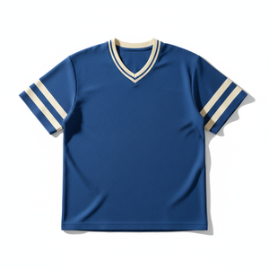 Custom You Brand Football Shirt Embroidery Design Logo Men Street Shirts Boxy Retro Soccer Jersey Football <b>Light</b> Weight Jersey - Product Image 5