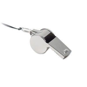 Veiligheidsfluitje om te wandelen, metalen fluitje, hoge geluidskracht, noodaccessoires, compacte en resistente fluitje voor kamperen, bergbeklimmen en outdoor-activiteiten