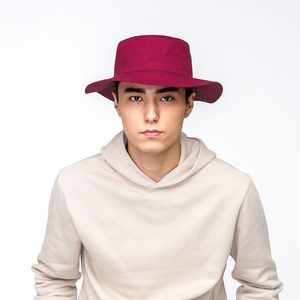 Chapeau seau unisexe de couleur unie pour l'extérieur, printemps-été, vêtements décontractés pour adultes, 56-58 cm - Product Image 2