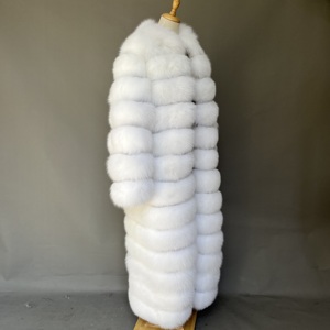 New Heavyweight <b>White</b> Fur Coat <b>Men</b> Luxury Real Fox Fur Warm Thickness Winter <b>Men's</b> Outdoor - Product Image 5