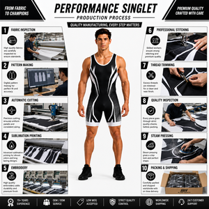 Men's Fitted Wrestling Singlet Digital Print Spandex/Polyester Breathable Quick Dry Stretch <b>Athletic</b> for Adults - Product Image 5