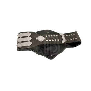 เข็มขัดหนังวัวสำหรับมวยปล้ำมืออาชีพ บริการ OEM ผู้ผลิตเข็มขัดแชมป์ - Product Image 4
