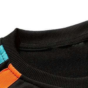 Men's Fashionable 100% Cotton Pullover Sweatshirt Regular Fit Adjustable Drawstrings Daily <b>Winter</b> Wholesale XS Fleece Solid - Product Image 3