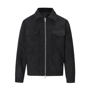 Daily Wear <b>Mens</b> <b>Suede</b> Leather <b>Jacket</b> Premium Slim Fit Soft Genuine <b>Suede</b> Casual Look <b>Mens</b> Urban <b>Suede</b> Leather <b>Jacket</b> - Product Image 1