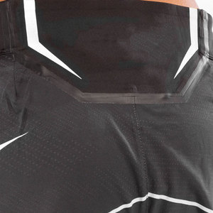 Shorts de sport pour homme à taille haute, imprimé géométrique, séchage rapide, avec empiècements et taille élastique - Product Image 4