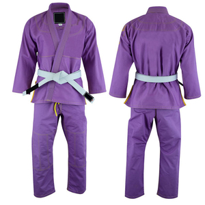 Hot Selling Unisex Karate BJJ Jiu Jitsu Martial Arts Uniform Suits Breathable Lightweight 100% Cotton High Quality Custom Logo - Product Image 4