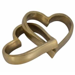 High Quality <b>Heart</b> <b>Shape</b> Aluminium Sculpture Metal Decorative Sculpture for Home Office Living Room Decor in Wholesale Price - Product Image 2