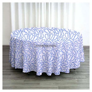 Christmas Round 60 Inch Tablecloth Floral Design <b>Table</b> Cloth Handmade <b>Table</b> <b>Cover</b> Block Print Tablecloth <b>Table</b> Cloth Beautiful - Product Image 1