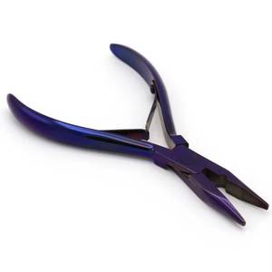 Kit d'outils de pose et de retrait d'extensions capillaires Morje Surgical de haute qualité avec pinces en acier inoxydable et étui violet - Product Image 5