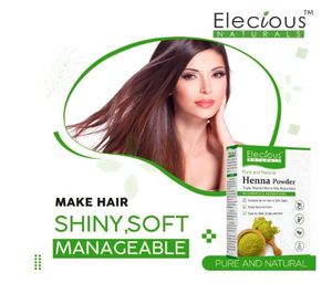 Poudre de henné naturelle Banjara 50G (lot de 8), avec hibiscus, amla, brahmi, methi et bhringraj |   Poudre de henné pour les cheveux - Product Image 3
