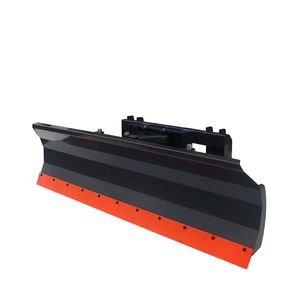 Lama spazzaneve/terna da 94 pollici per skid steer, con bordo tagliente a bullone regolabile a 30 gradi (sinistra/destra) e pattini universali - Nuovo di zecca - Product Image 1