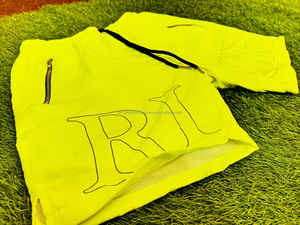 Pantalones cortos de chándal informales de algodón 100% OEM para hombre, ropa de calle cómoda de felpa francesa, pantalones cortos de chándal personalizables con patrón sólido para hombre - Product Image 6