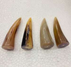 Puntas de Cuerno de Búfalo Crudo Pulido Ecológico de Primera Calidad, Modernas, Hechas a Mano, Longitud Personalizable, Color Natural, CRAFT - Product Image 3