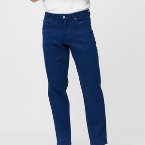 Premium <b>Stretch</b> Denim Pants for <b>Men</b> Slim Fit <b>Men</b> Casual Blue Denim Jeans Regular Fit Pants - Product Image 1