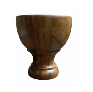 Tazón de madera para postres, ecológico, sin recubrimiento, pulido, para el hogar, hotel, para frutas y bocadillos. - Product Image 6