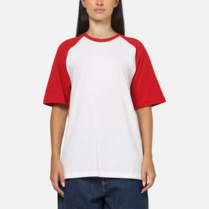 Camiseta de manga corta 100% algodón para mujer, informal, a la moda, para correr, para uso diario. - Product Image 1