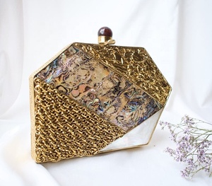 LUXURY CRAFTS Sac à main de créateur de mariage en nacre avec incrustation pour femmes à bas prix - Product Image 1