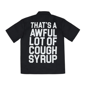 Men's Oversized Graphic Work <b>Shirt</b> Streetwear Fashion thats a <b>awful</b> lot of cough syrup <b>Shirts</b> Men Asali <b>Shirts</b> - Product Image 6