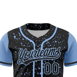 Maillot de baseball 100 % polyester à vendre – Vêtements de sport – Maillot de baseball de qualité supérieure - Product Image 4